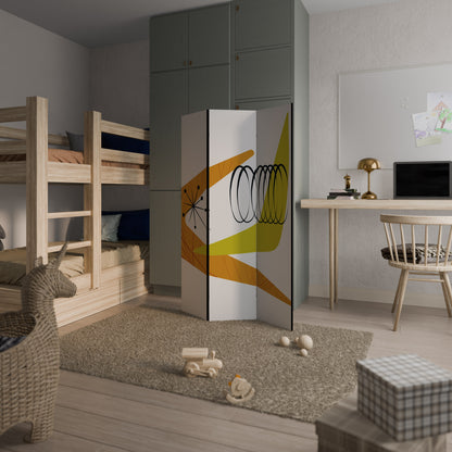 MAGNETIC HIT Divisorio decorativo per ambienti a 3 pannelli