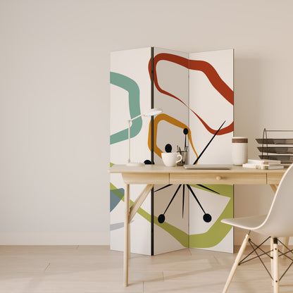 INTO THE RIM - Divisorio decorativo per ambienti a 3 pannelli