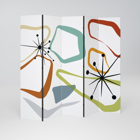 INTO THE RIM Decorative 5-Panel Room Divider