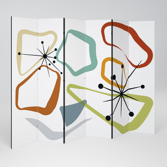 INTO THE RIM - Divisorio decorativo per ambienti a 6 pannelli