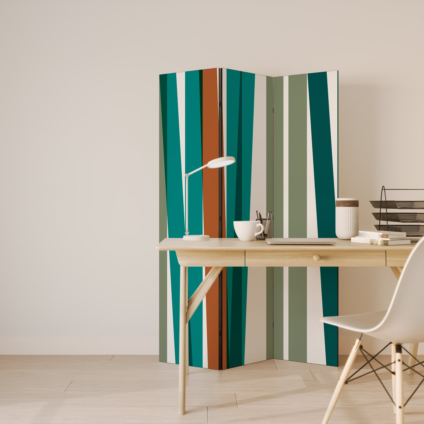 MEDLEY DROP Divisorio decorativo per ambienti a 3 pannelli