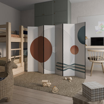 QUIET SNAPSHOT Divisorio decorativo per ambienti a 6 pannelli