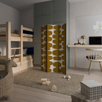 MOLTEN ECHOES Divisorio decorativo per ambienti a 3 pannelli