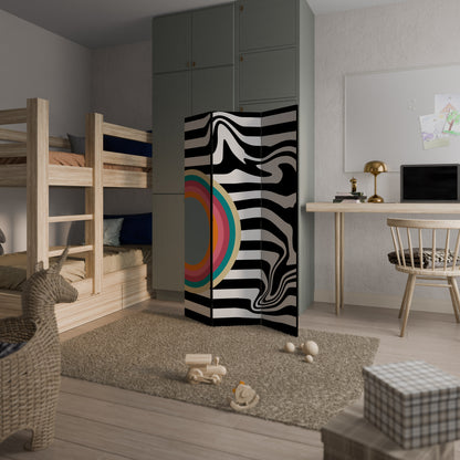 SPECTRA SHOWCASE Divisorio decorativo per ambienti a 3 pannelli