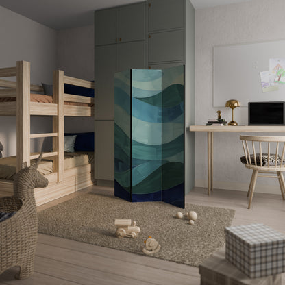 ETERNAL FLOW Divisorio decorativo per ambienti a 3 pannelli