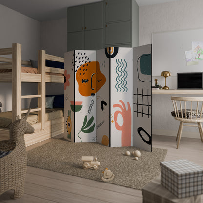 MATISSE WHIMSY Decorative 5-Panel Room Divider