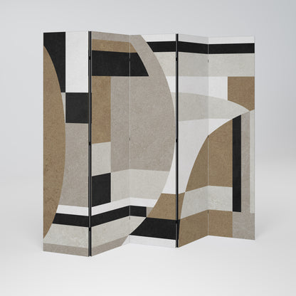 DELICATE MEMENTO Decorative 5-Panel Room Divider
