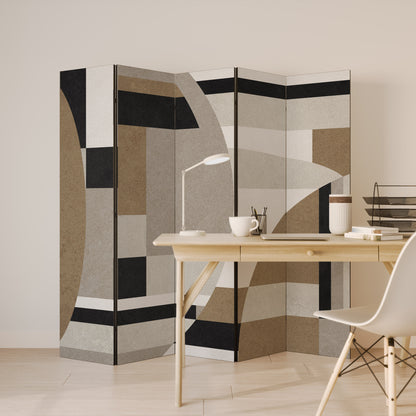 DELICATE MEMENTO Decorative 5-Panel Room Divider