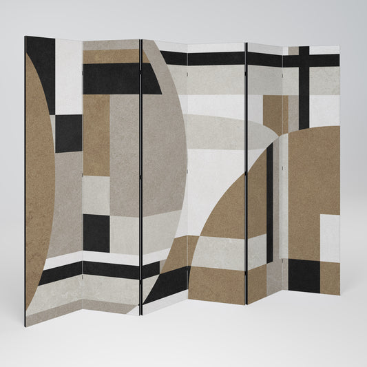 DELICATE MEMENTO Divisorio decorativo per ambienti a 6 pannelli