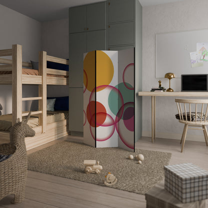 BUBBLE WISH Divisorio decorativo per ambienti a 3 pannelli