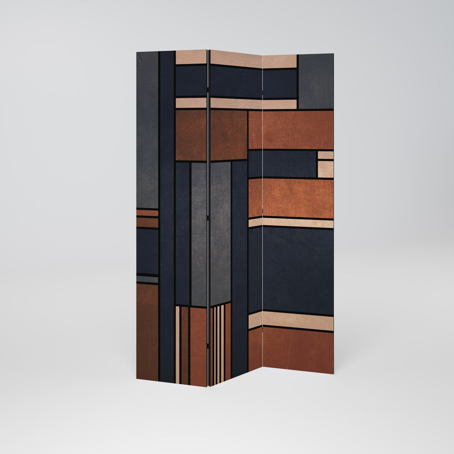 INTREPID FORMATION Divisorio decorativo per ambienti a 3 pannelli