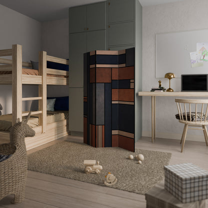 INTREPID FORMATION Divisorio decorativo per ambienti a 3 pannelli