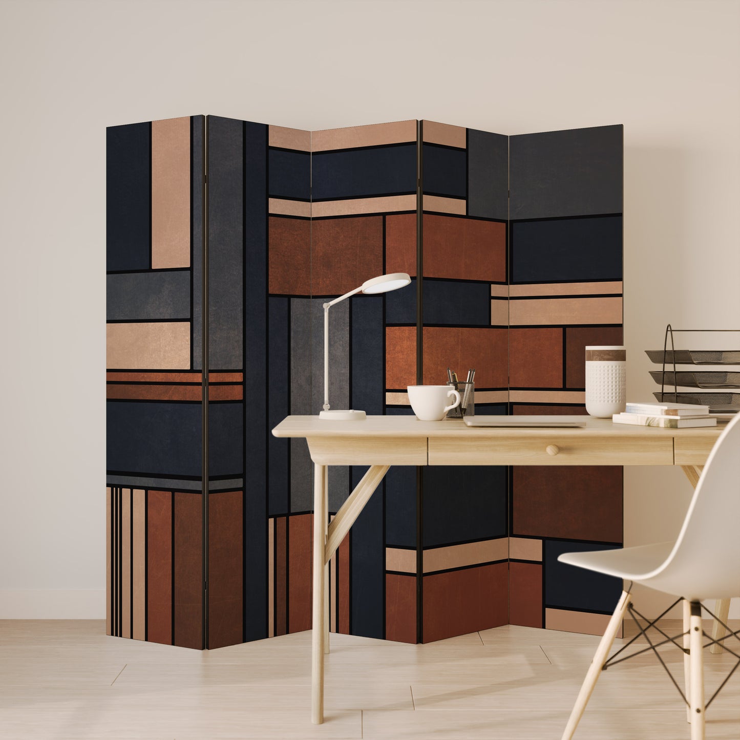 INTREPID FORMATION Decorative 5-Panel Room Divider
