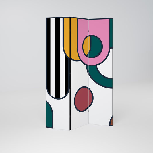 COOL STORY Divisorio decorativo per ambienti a 3 pannelli