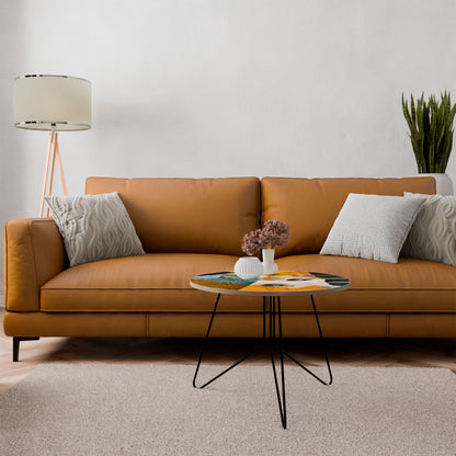 ABSTRACT FACES Large Coffee Table