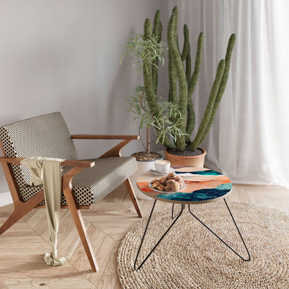 ABSTRACT LANDSCAPE Small Coffee Table