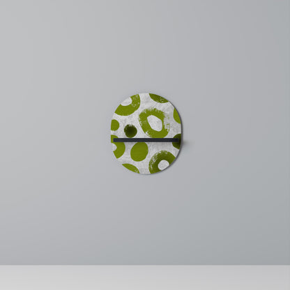 GREEN RHAPSODY Mensola Ovale Decorativa con Finitura Nera