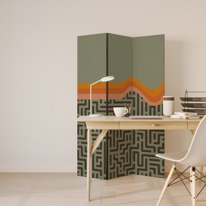 SOLUZIONI SEMPLICI Divisorio decorativo per ambienti a 3 pannelli