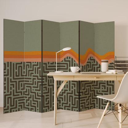 SOLUZIONI SEMPLICI Divisorio decorativo per ambienti a 6 pannelli