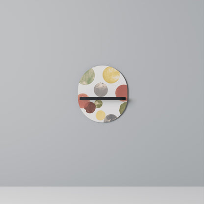 FLEETING HAPPINESS Mensola Ovale Decorativa con Finitura Nera