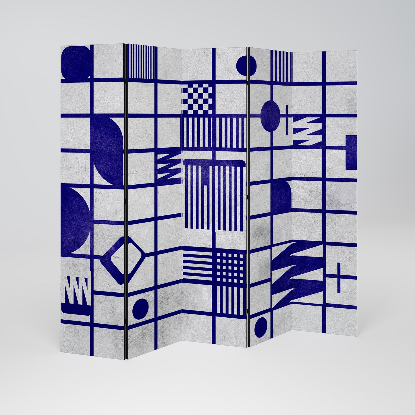 THE RIGHT PLACES Decorative 5-Panel Room Divider