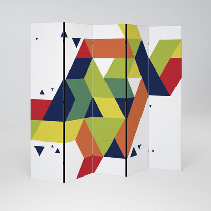 FUTURE SIGN Decorative 5-Panel Room Divider