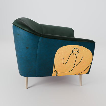 TOGETHER BUT SEPARATELY AURORA Armchair