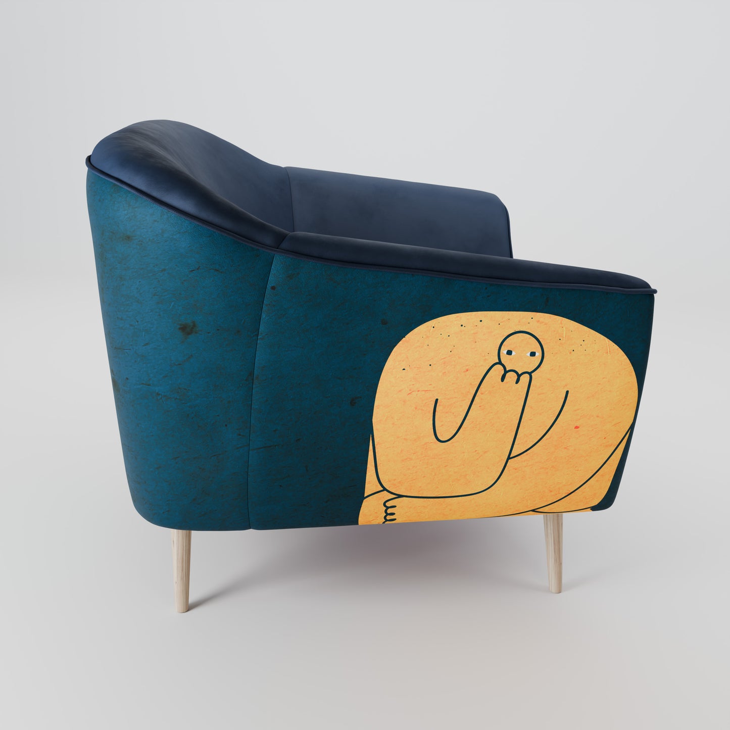 TOGETHER BUT SEPARATELY AURORA Armchair