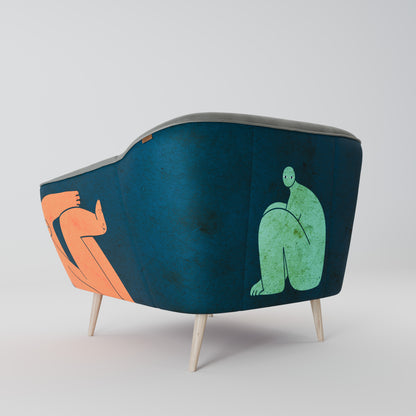 TOGETHER BUT SEPARATELY AURORA Armchair