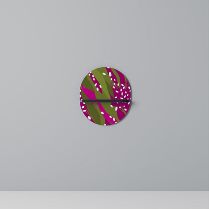 ENCHANTED TIGER Mensola Ovale Decorativa con Finitura Nera