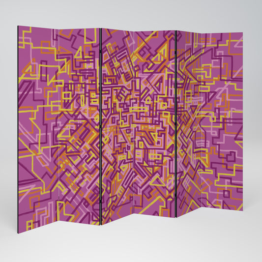 LOVELY MEMORIES Divisorio decorativo per ambienti a 6 pannelli