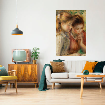 WHISPERS OF FRIENDSHIP Peel and Stick Vertical Poster