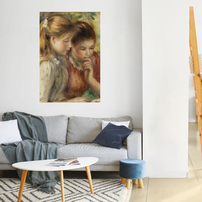 WHISPERS OF FRIENDSHIP Peel and Stick Vertical Poster