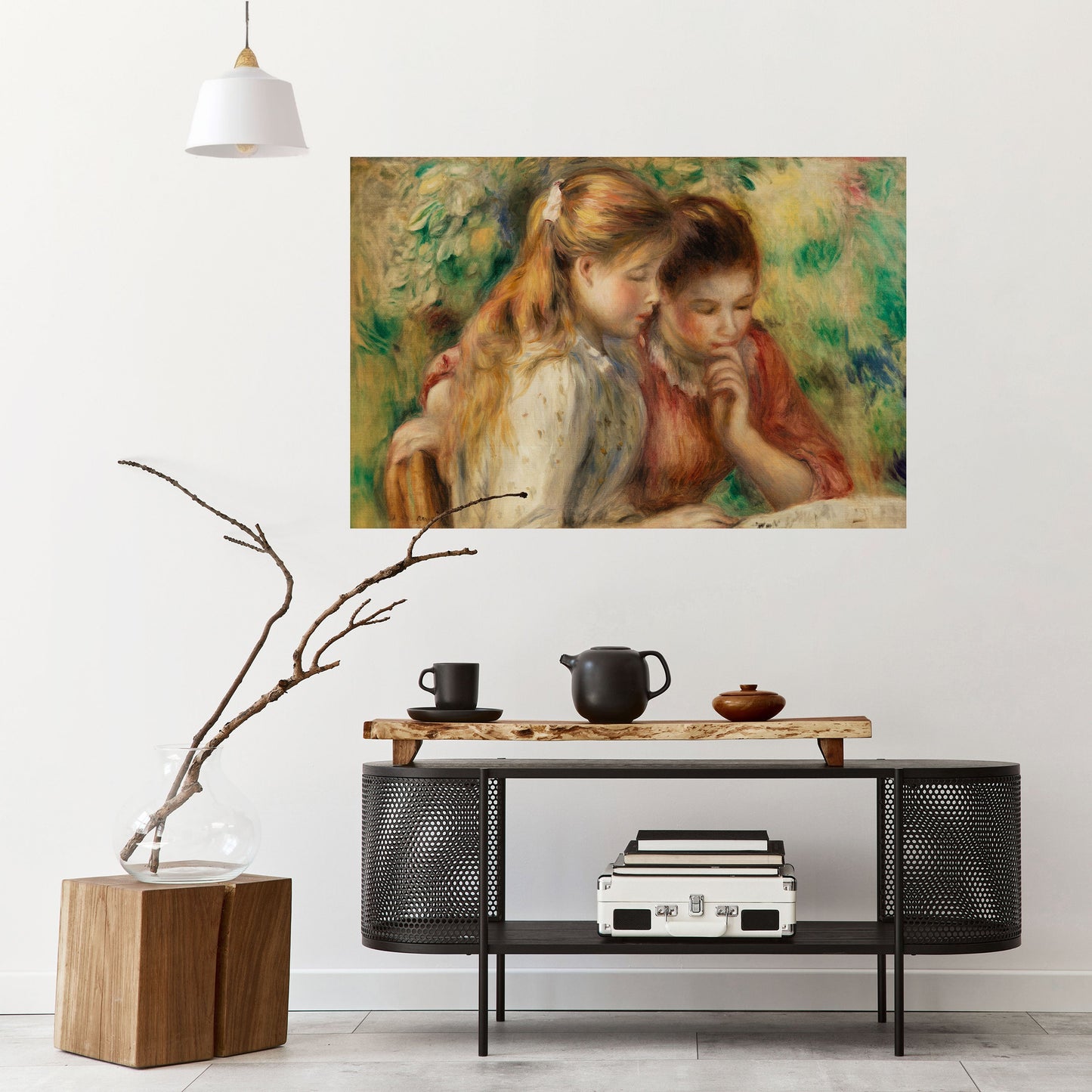 WHISPERS OF FRIENDSHIP Peel and Stick Horizontal Poster