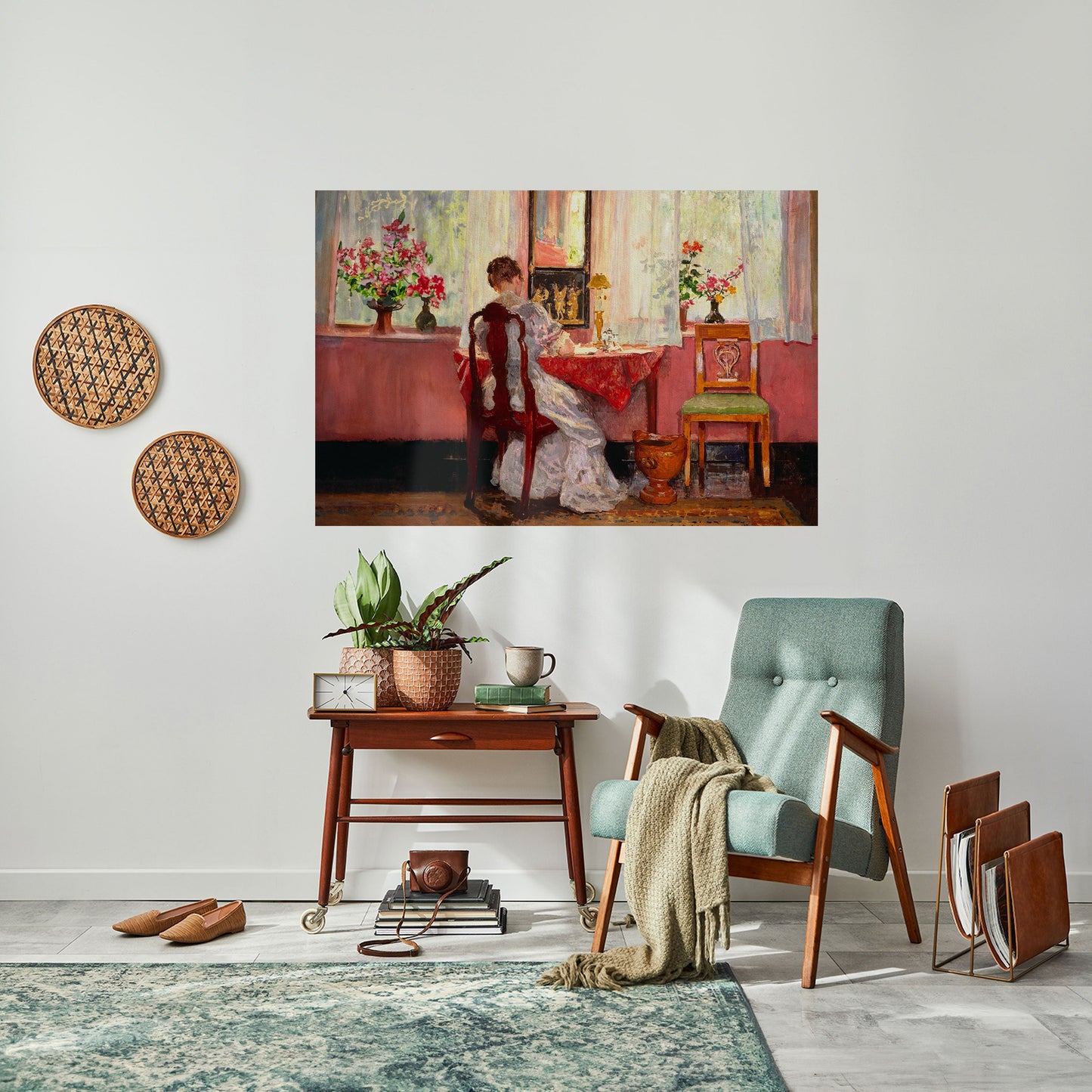 WHISPERS OF A GENTLE DAY Peel and Stick Horizontal Poster