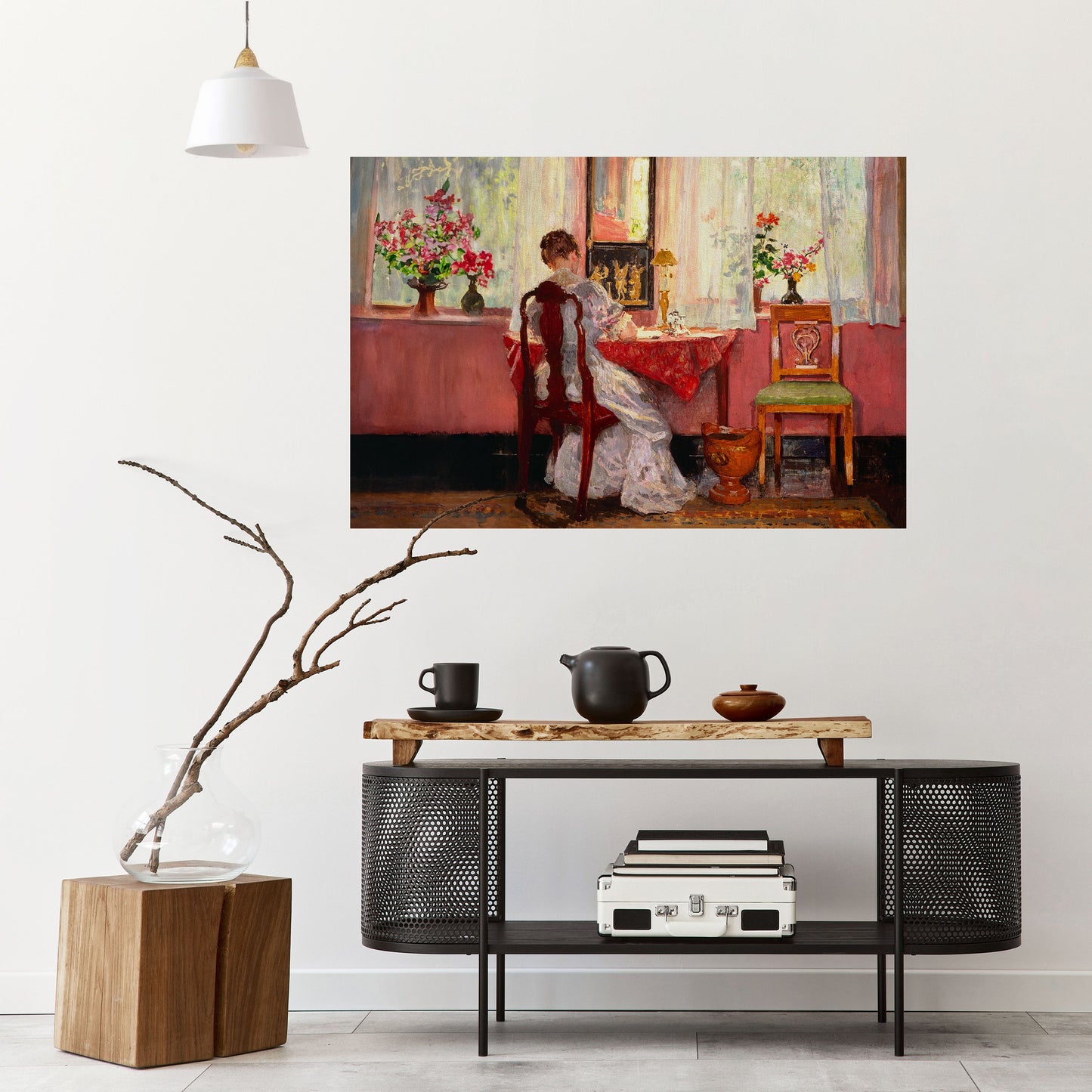 WHISPERS OF A GENTLE DAY Peel and Stick Horizontal Poster