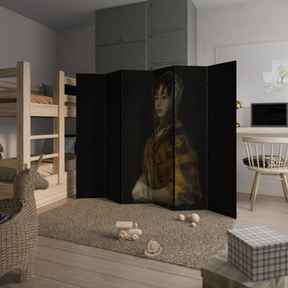 WHISPERS OF HISTORY Decorative 6-Panel Room Divider