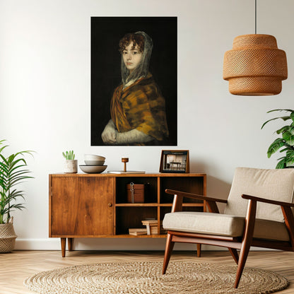 WHISPERS OF HISTORY Peel and Stick Vertical Poster