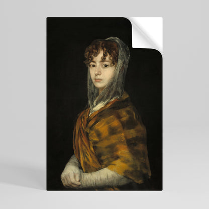 WHISPERS OF HISTORY Peel and Stick Vertical Poster