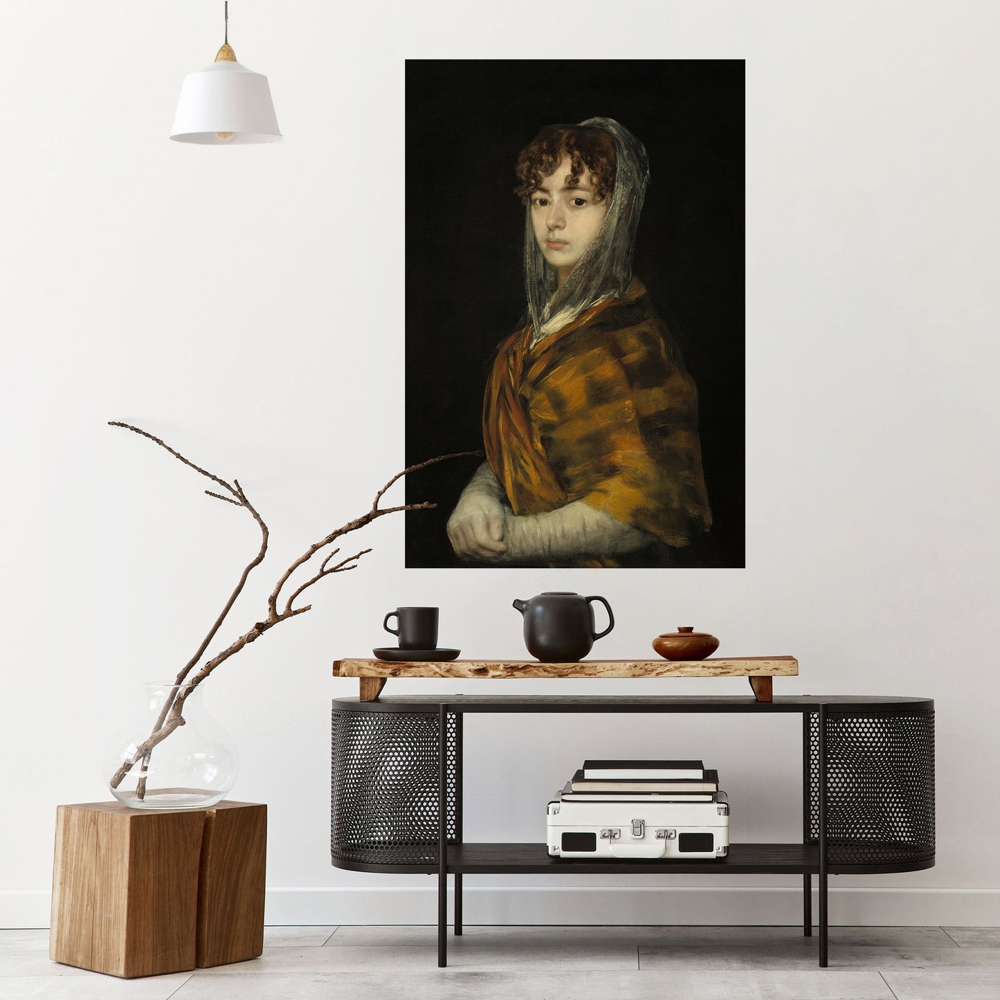 WHISPERS OF HISTORY Peel and Stick Vertical Poster