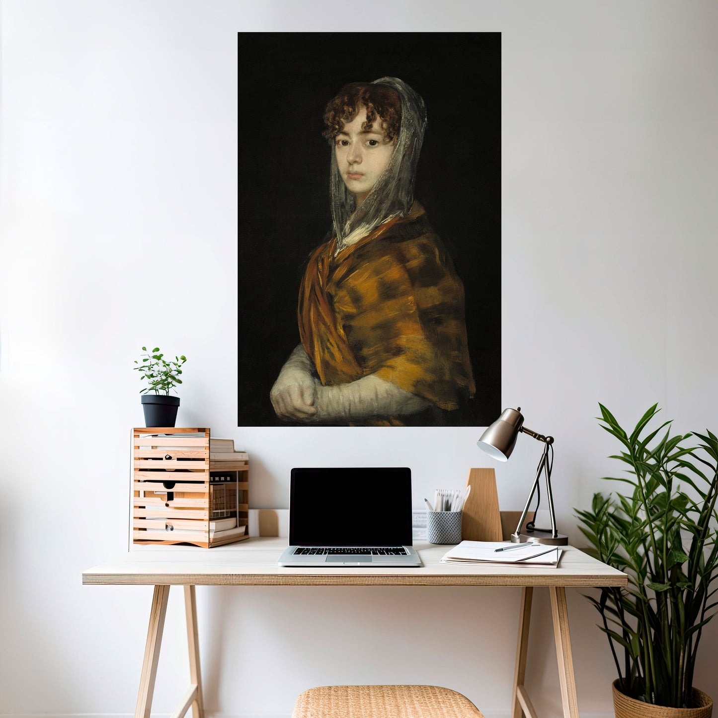 WHISPERS OF HISTORY Peel and Stick Vertical Poster