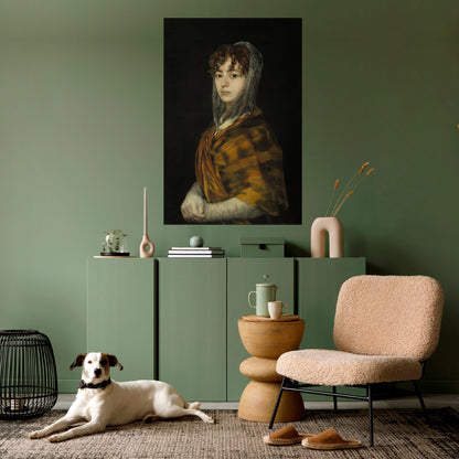 WHISPERS OF HISTORY Peel and Stick Vertical Poster