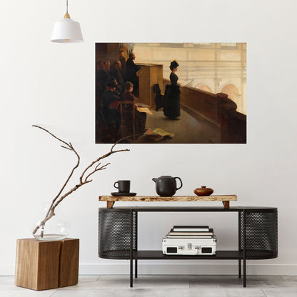 WHISPERS OF PASSION Peel and Stick Horizontal Poster