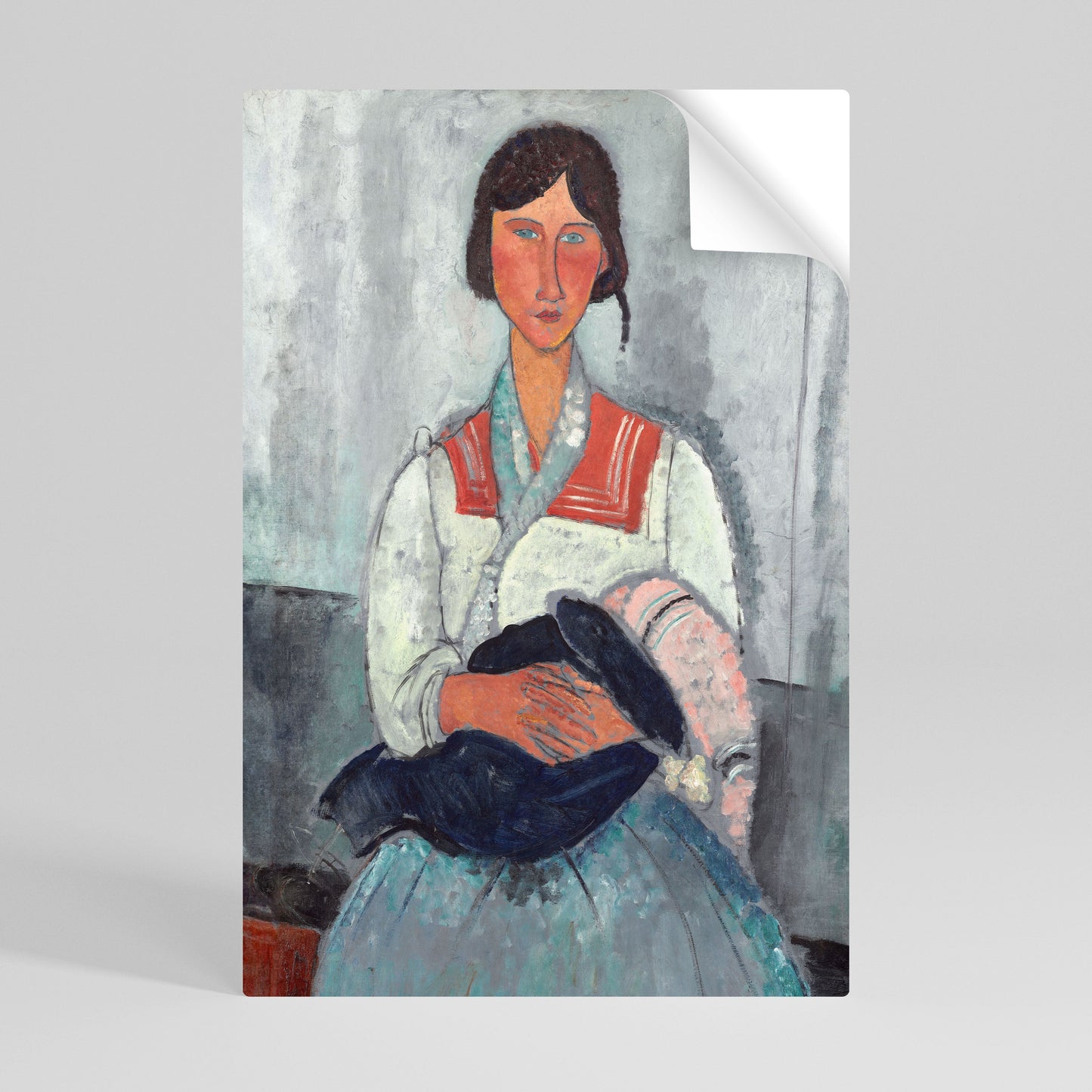 Poster verticale staccabile e attaccabile "UN MOMENTO NEL TEMPO"