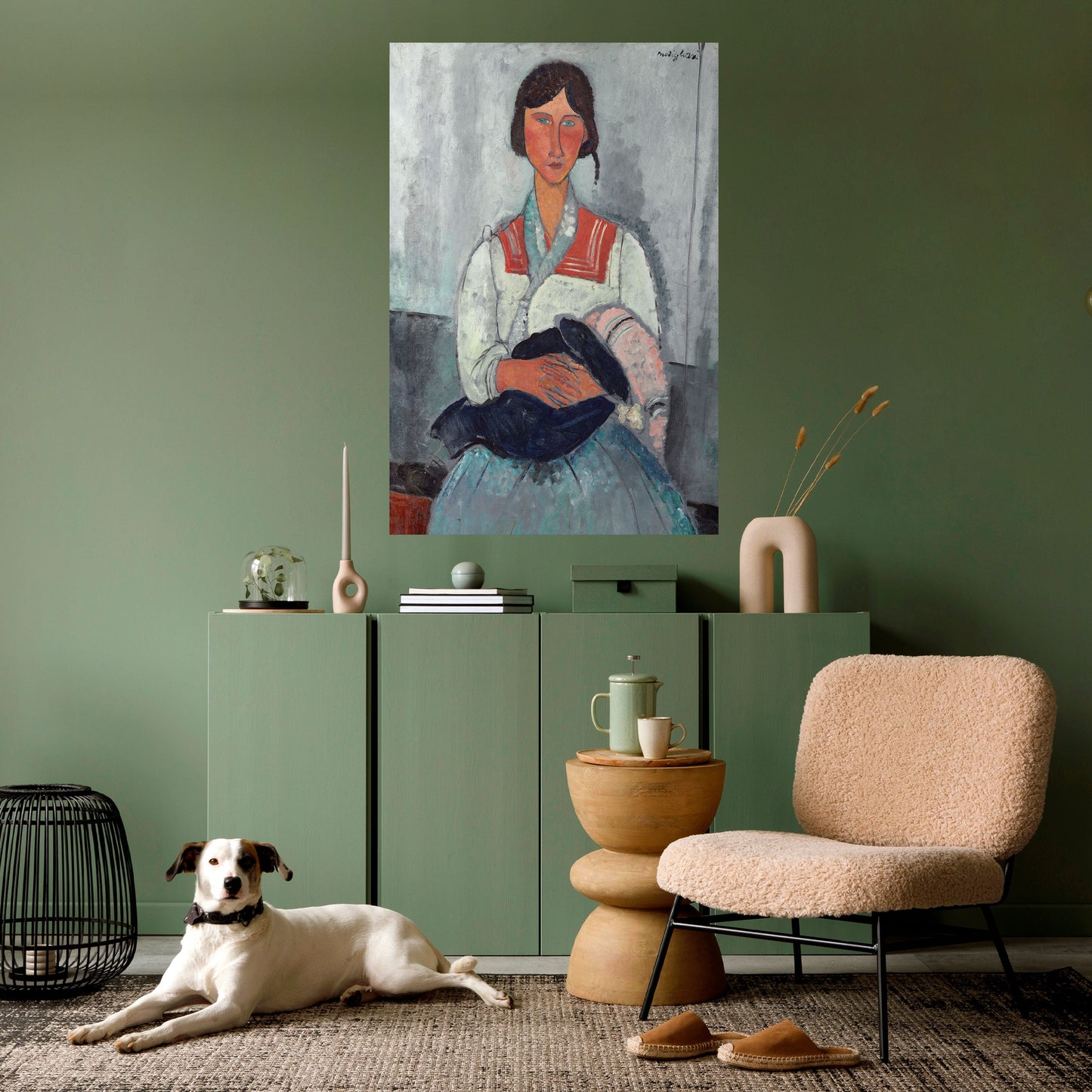 Poster verticale staccabile e attaccabile "UN MOMENTO NEL TEMPO"