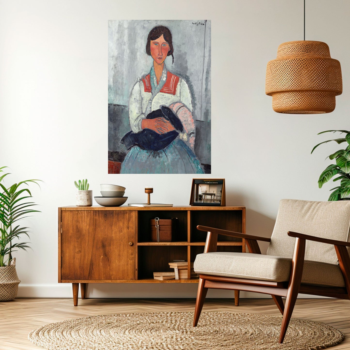 Poster verticale staccabile e attaccabile "UN MOMENTO NEL TEMPO"