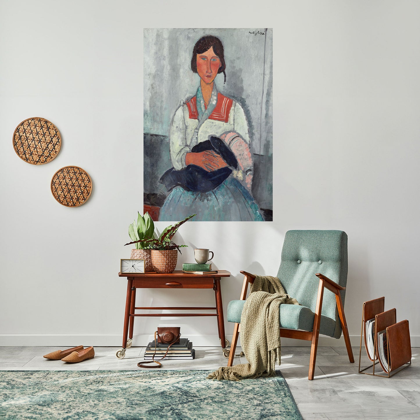 Poster verticale staccabile e attaccabile "UN MOMENTO NEL TEMPO"