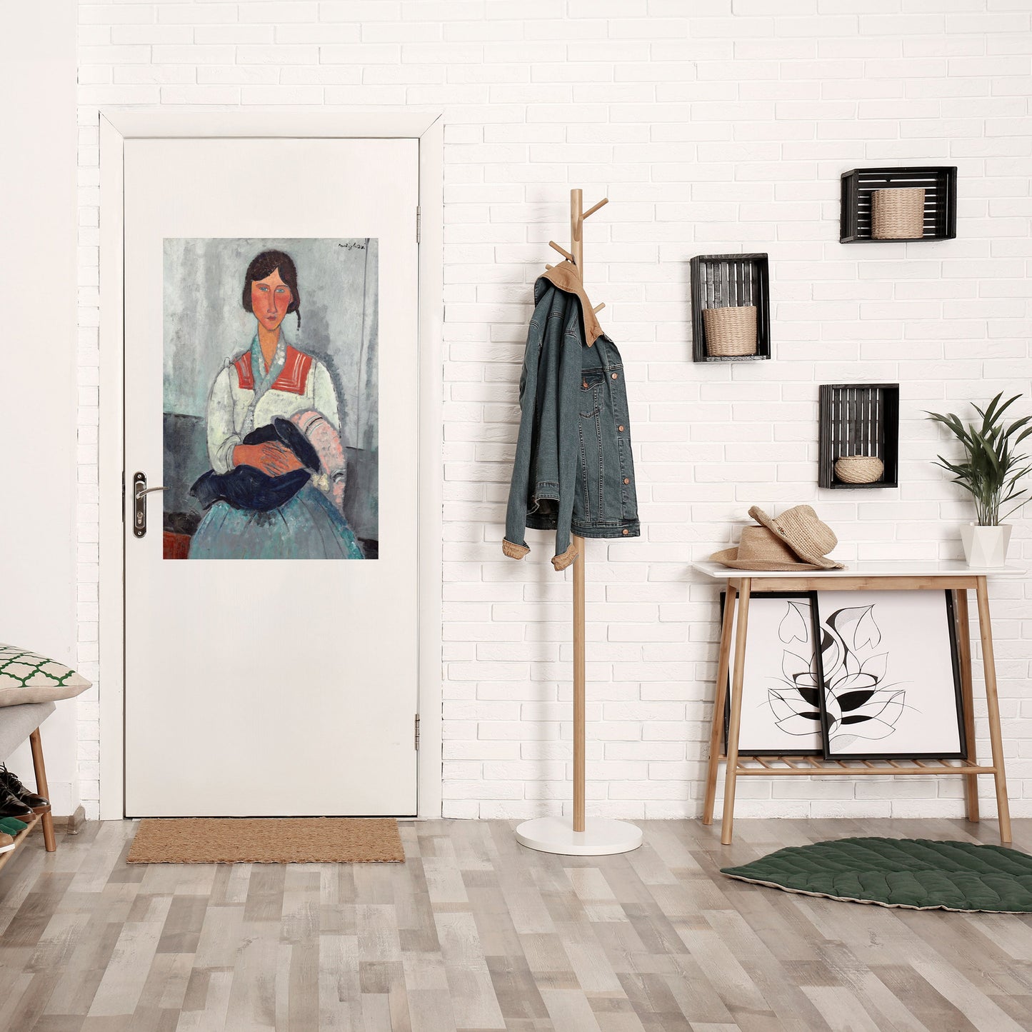 Poster verticale staccabile e attaccabile "UN MOMENTO NEL TEMPO"