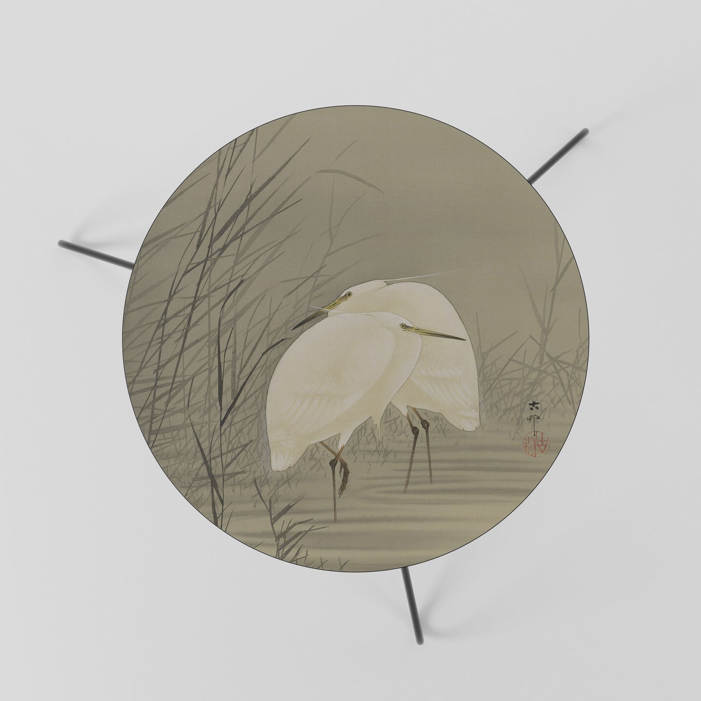 ZILVERREIGERS IN MOERAS Coffee Table 60