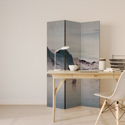 YĹŞGURE NO HANSEN Decorative 3-Panel Room Divider